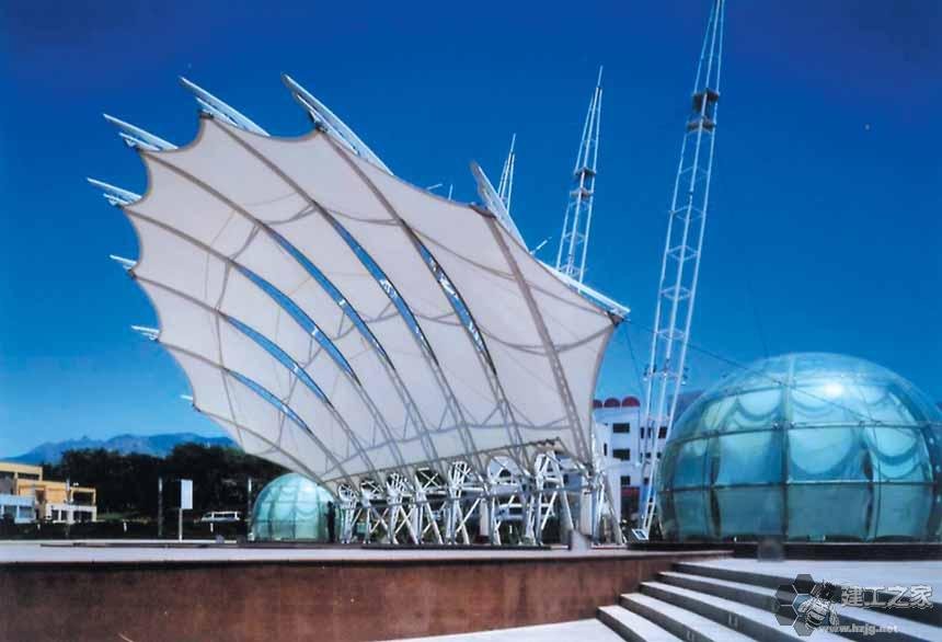 南平车棚膜结构网架